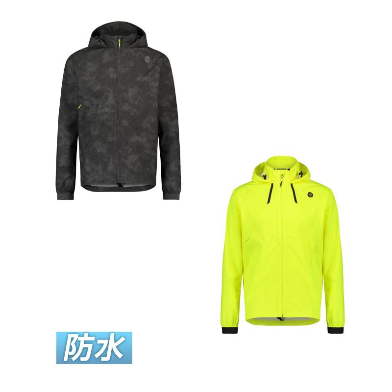 ＼全品1000円ｸｰﾎﾝ★4/12（日)限定／【3XLまで】【防水/防風】AGU Compact Rain Commuter Jacket ライディングジャケット ロードバイク 自転車ウェア アウター フーディ ライダー バイク ツーリングにも おすすめ (AMACLUB)