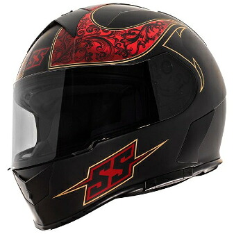＼全品1500円ｸｰﾎﾝ★4/9（木)限定／Speed and Strength スピード&ストレングス SS900 Scrolls Helmetライダー バイク ツーリングにも かっこいい おすすめ (AMACLUB)