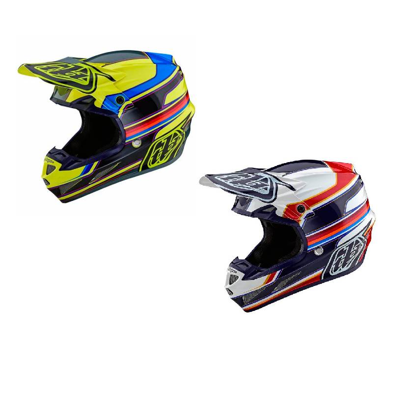 \全品2000円クーホン+P5倍★4/15(水)限定/TROY LEE DEIGNS トロイリーデザイン SE4 COMPOSITE HELMET ADIDAS TEAM LE HELMET ヘルメット オフロード モトクロスヘルメット ライダー バイク かっこいい おすすめ (AMACLUB)