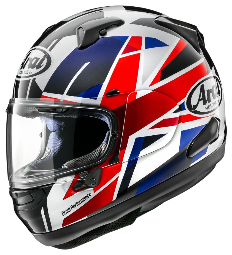 【＼全品1000円OFF☆アフターセール／Arai アライ Signet-X UK Flag Helmet フルフェイスヘルメット ライダー  バイク レーシング ツーリングにも かっこいい おすすめ (AMACLUB) AMACLUB
