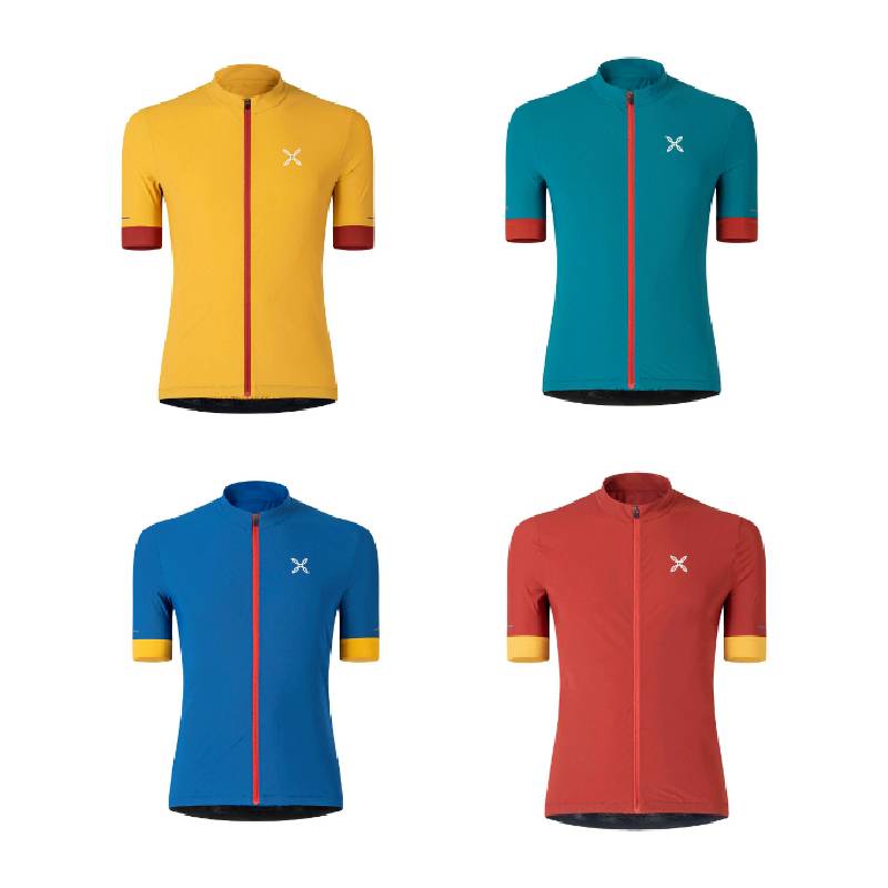 ＼全品1000円ｸｰﾎﾝ★4/12（日)限定／Montura Terra Short Sleeve Jersey サイクリングジャケット 自転車ウェア 半袖シャツ ショートスリーブ ロードバイク マウンテンバイク クロスカントリー MTB にも おすすめ (AMACLUB)