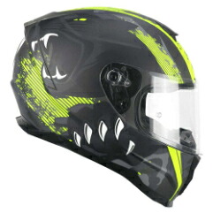 ＼全品1000円ｸｰﾎﾝ★4/12（日)限定／Cgm 320T Neutron Panther Full Face Helmet フルフェイスヘルメットライダー バイク レーシング ツーリングにも かっこいい おすすめ (AMACLUB)