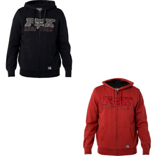 ＼全品2500円ｸｰﾎﾝ★4/14（火)限定／Fox Racing フォックス Race Team Sherpa Hoody ライディングジャケット カジュアルジャケット ジップアップ フーディー ライダー バイク ツーリングにも かっこいい おすすめ (AMACLUB)