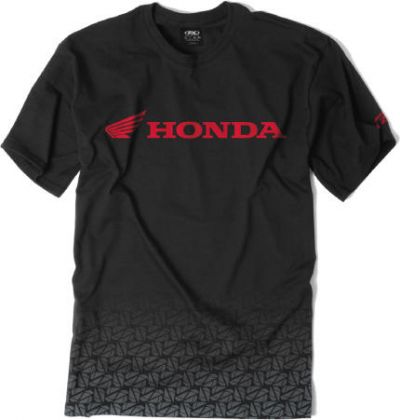 ＼全品P5倍★4/20（月)限定／Factory Effex ファクトリーFX Honda Fade Tee カジュアルTシャツ 半袖シャツ バイクウェア スポーティ ライダー バイク ツーリング 自転車にも かっこいい おすすめ (AMACLUB)
