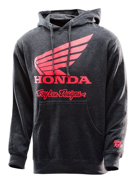 Troy Lee Designs トロイリーデザイン Honda Wing Pullover インフォーマルジャケツ プルオーバー フリース パーカー フーディ 馬乗り オートバイウェ バイク ツーリング サイクルにも かっこいい おすすめ Amaclub Pghintheround Com