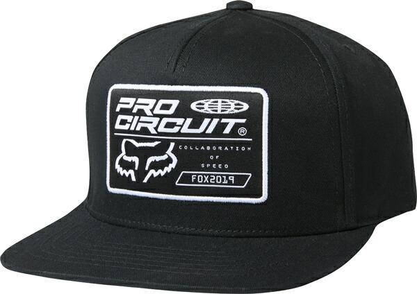 ＼全品P5倍★4/20（月)限定／Fox Racing フォックス Fox/Pro Circuit Snapback Hat ハット キャップ 帽子 スポーティ カジュアル 自転車にも かっこいい おすすめ (AMACLUB)