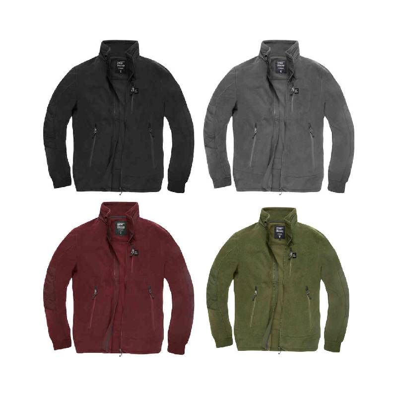 ＼全品1000円ｸｰﾎﾝ★4/17（金)限定／Vintage Industries ヴィンテージインダストリー Tour Polar Fleece ライディングジャケット カジュアルジャケット ライダー バイク ツーリングにも かっこいい おすすめ (AMACLUB)