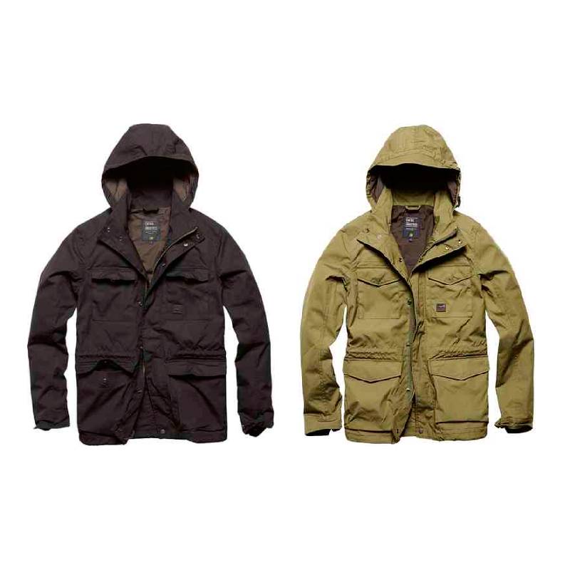 ＼全品1500円ｸｰﾎﾝ★4/16（木)限定／Vintage Industries ヴィンテージインダストリー Thomas ライディングジャケット ジップアップ フーディ バイク 撥水 防寒 かっこいい おすすめ (AMACLUB)