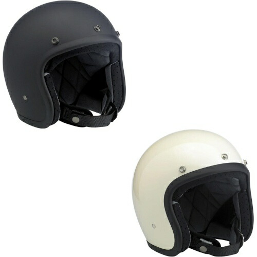 ＼全品1000円ｸｰﾎﾝ★4/12（日)限定／Biltwell ビルトウェル Bonanza Solid Helmet ジェットヘルメット ライダー バイク ツーリングにも かっこいい おすすめ (AMACLUB)