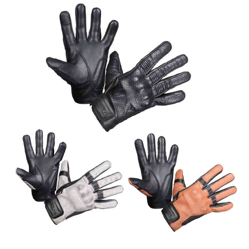 ＼全品P5倍★4/20（月)限定／Modeka モデカ Hot Twoライディンググローブ レーシンググローブ オートバイ手袋 レザー ライダー バイク ツーリングにも 防寒 かっこいい おすすめ (AMACLUB)