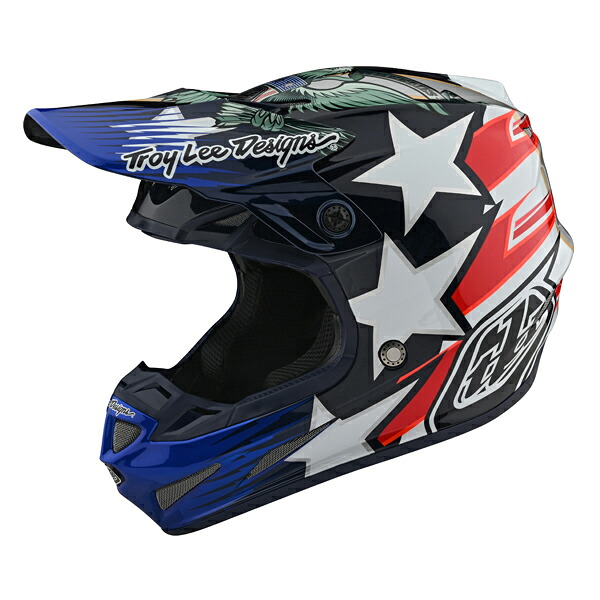 ＼全品1000円ｸｰﾎﾝ★4/17（金)限定／TROY LEE DESIGNS トロイリーデザイン SE4 LIBERTY LE CARBON HELMET ヘルメット オフロード モトクロスヘルメット ライダー バイク ツーリングにも かっこいい おすすめ (AMACLUB)