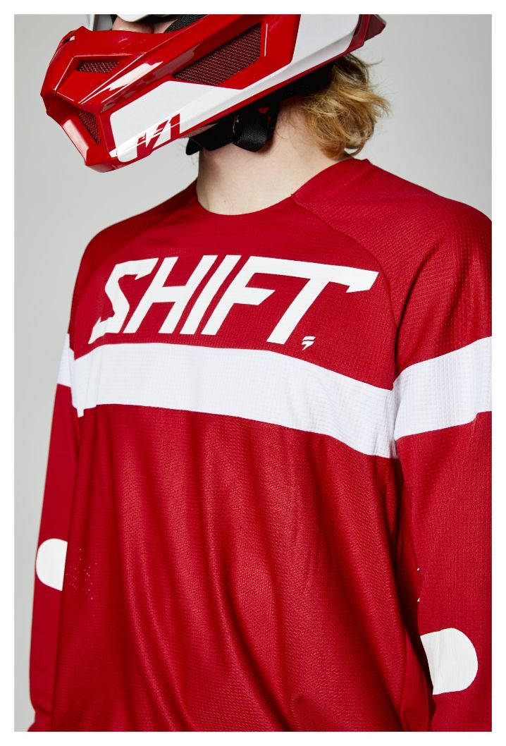 ＼全品1500円ｸｰﾎﾝ★4/16（木)限定／Shift シフト Whit3 Label Haut Jersey オフロードウェア モトクロス ジャージ&パンツ 上下セット バイク ライダー かっこいい おすすめ (AMACLUB)