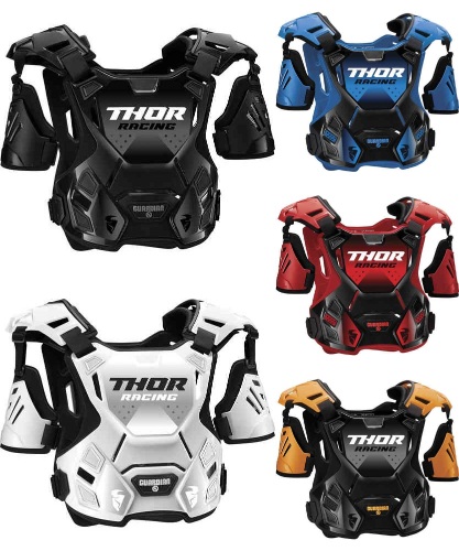 ＼全品1000円ｸｰﾎﾝ+P5倍★4/18（土)限定／【子供用】Thor ソアー Guardian 子供用 ユース ブレストガード チェストプロテクター 胸 オフロード モトクロス ライダー バイク ツーリングにも かっこいい おすすめ (AMACLUB)