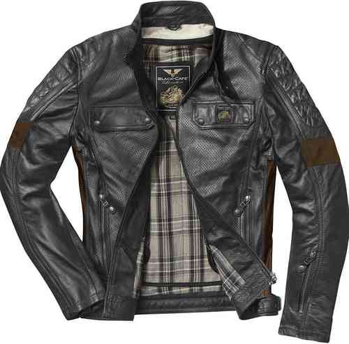ブラックカフェロンドン 本革 ライダースジャケット ライナー プロテクター付き g0049670003.jpg
