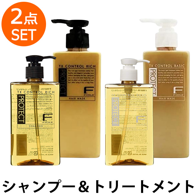 フィヨーレ Fプロテクト ヘアシャンプー 300ml ヘアトリートメント 0g トリートメント F Protect サロン専売品 頭皮 髪 ハリコシ 美容院 美容室 専売品 ヘアケア エイジングケア エイジング 女性 スタイリング 美容 送料無料 半額sale