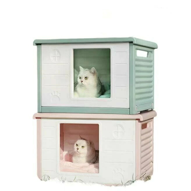 雨よけ 風通し 犬掘ったて小屋 愛玩動物棲み家 洗え 通気性 精神的な統合飾り気の無い キャットハウス 野ら猫 防風 猫棲み家 耐重 防寒 室外 駆け込み寺所 防雨