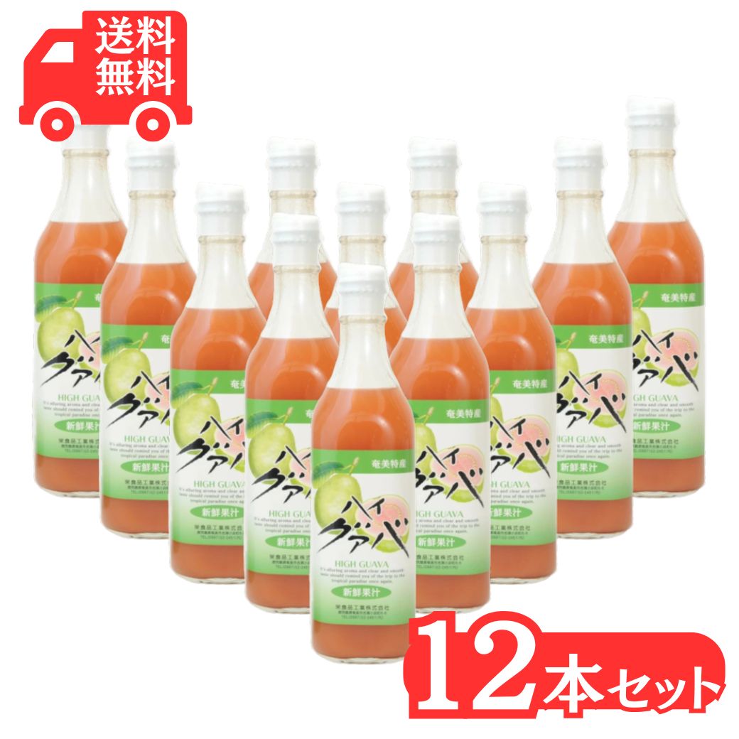 楽天市場】グアバジュース 栄食品 500ml×6本 フルーツジュース