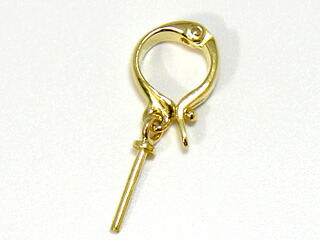 楽天市場】18金 ダイヤモンド 0.05ct 開閉バチカン クリッカー