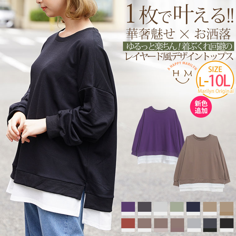 楽天市場】大きいサイズ レディース トップス | 新色・サイズ追加!! HAPPYWARM お肌に優しい嬉しい7 つの機能/発熱/保温・保湿/吸水速乾！！HEAT裏起毛 選べる2型 パーカー＆ぽわん袖 裏毛トップス _ オリジナル LL 3L 4L 5L 6L  7L 8L 9L 10L 秋 冬 [431976/431981 ...