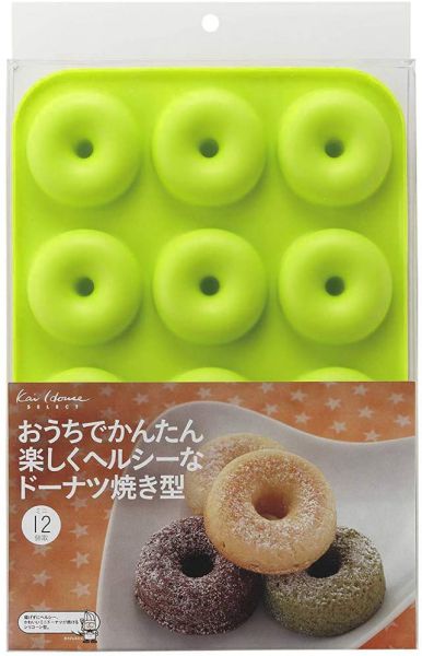 楽天市場】貝印 ドーナツ型 楽しくヘルシーなドーナツ焼き型