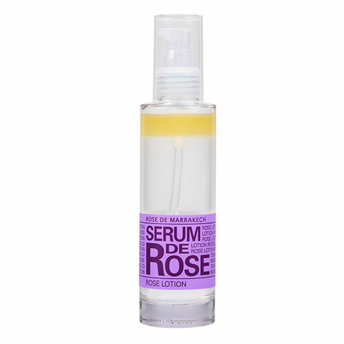 【ROSE DE MARRAKECH】【セラム ド ローズ】スキンケア 化粧水 美容液 乳液 オーガニック 顔 メンズ うるおい エイジングケア アルガンオイル しっとり とてもしっとり ノンアルコール 保湿 無添加 ローション おしゃれ アロマ ダマスクローズ 女性