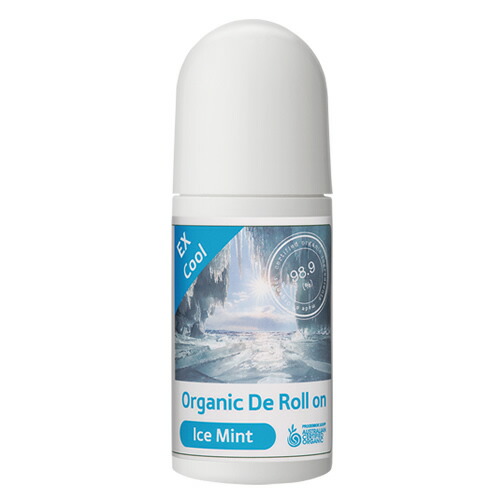 【made of Organics】【DE】【ロールオン】【EX】【クール】【アイスミント】デオドラント 脇 制汗剤 アロマ オーガニック ロールオン メンズ 女性 スティック ミント アボカド アロエ オリーブ ラベンダー ホホバ 無添加 直塗りタイプ(ロールオン)