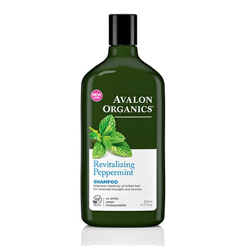 【AVALON ORGANICS】【シャンプーPM】【ペパーミント】オーガニックシャンプー ノンシリコン アロエ アロマ ボトル オーガニック ペパーミント ミント 保湿 オレンジ おしゃれ グレープフルーツ 頭皮 頭皮ケアシャンプー アロマオイル 無添加