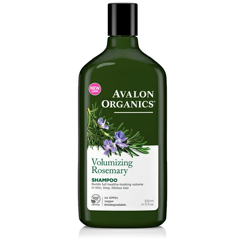 【AVALON ORGANICS】【シャンプーRM】【ローズマリー】シャンプー ノンシリコン アロエ 頭皮 頭皮ケア シャンプー オーガニック アロマ アロマオイル おしゃれ エイジングケア ボトル ヘアケア 無添加 ボリューム オレンジ ローズ 保湿