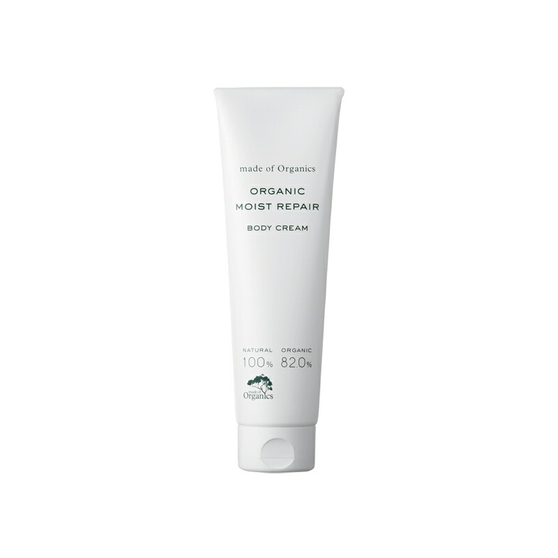 【made of Organics】【オーガニック】【モイストリペア】【ボディクリーム】【120g】ボディケア いい香り 無添加 妊婦 妊婦さん 妊娠線 大容量 オーガニック ギフト メンズ モイスト 女性 おしゃれ アロマ アロマオイル アロエ シアバター リペア