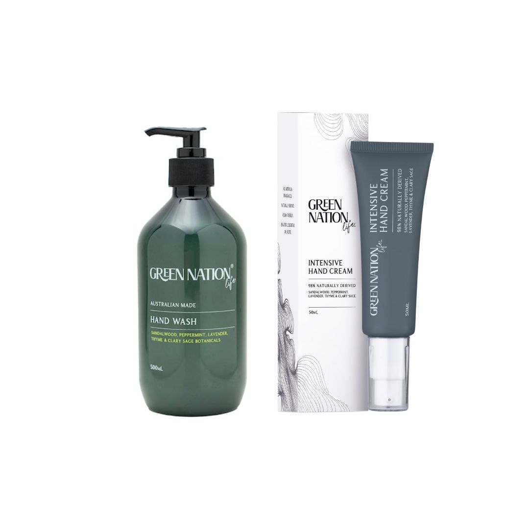 楽天市場】green nation life ハンドウォッシュ＆ハンドクリームセット