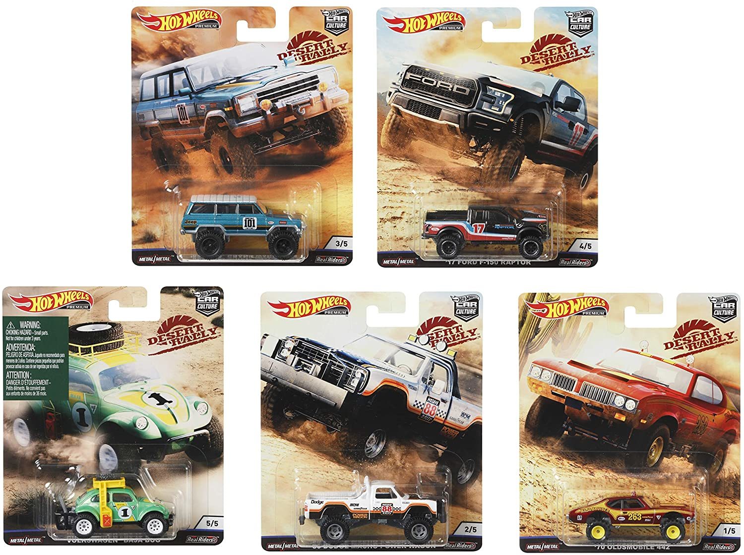 楽天市場】ホットウィール カーカルチャー DESERT RALLY アソート 10台