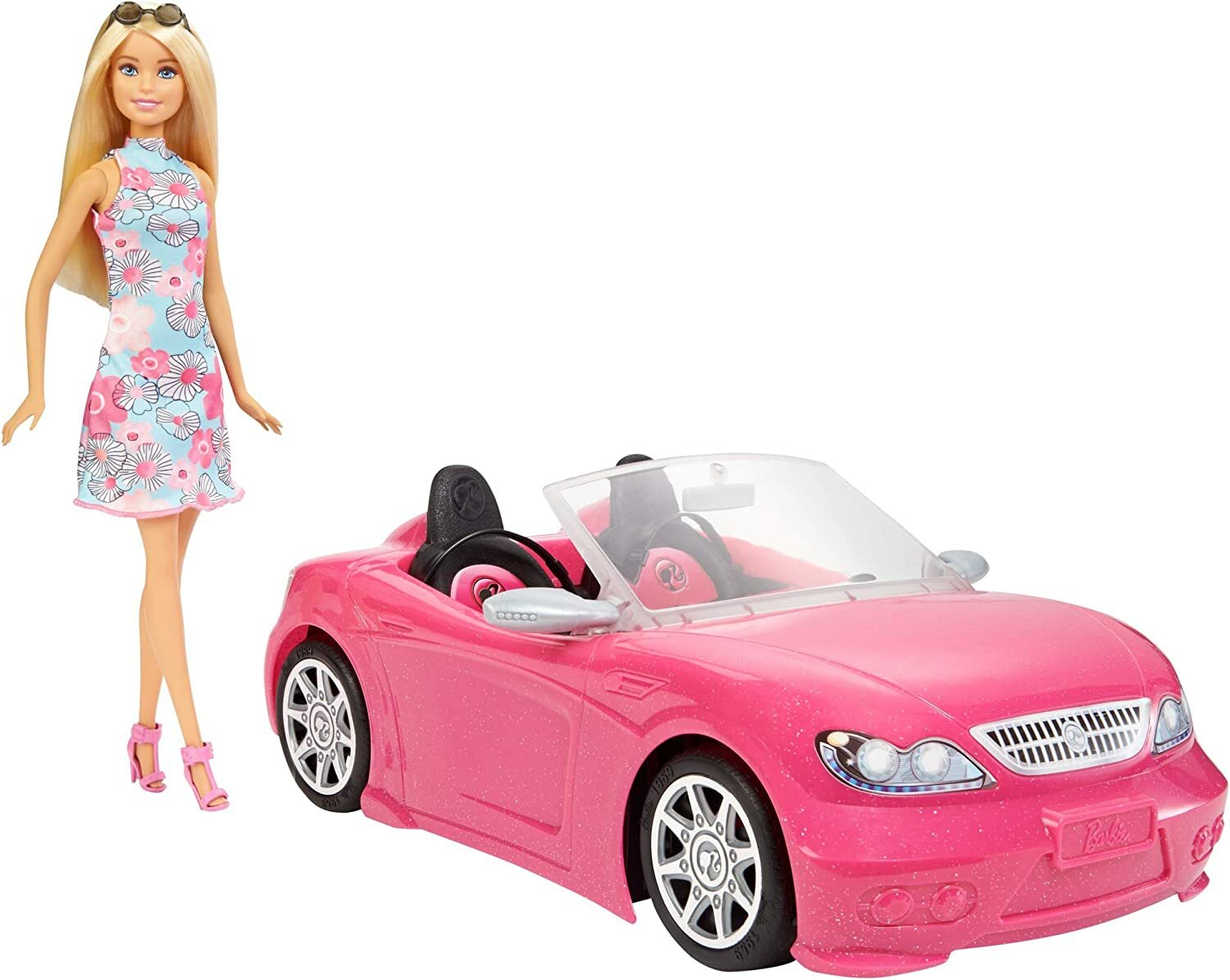 バービー 車 楽天市場】Barbie バービーコンバーチブル2シーター車、ローリング