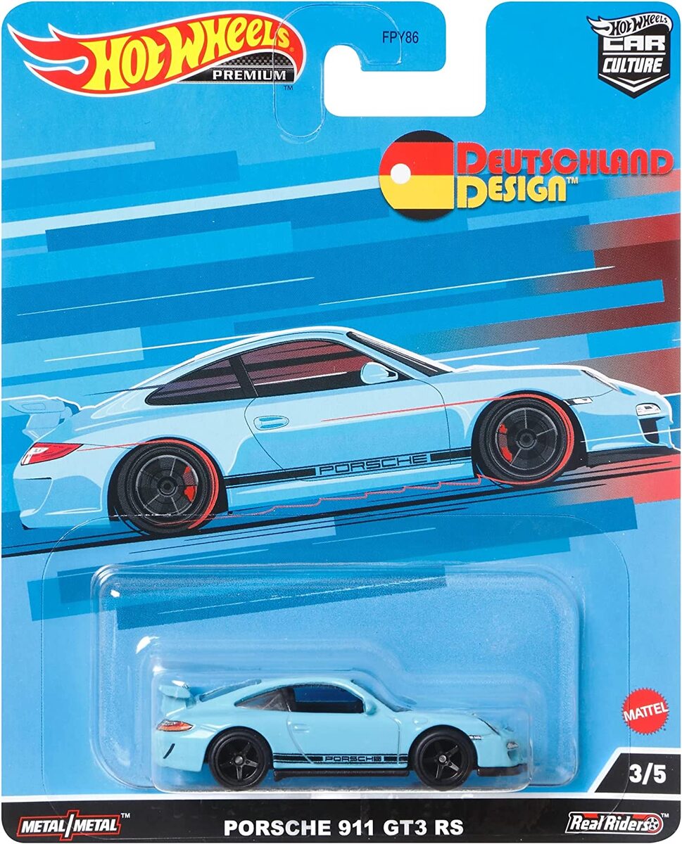 ホットウィール プレミアム スピードマシーン ポルシェ 911 GT3 ミニカー Amazon.com: Hot Wheels Porsche 911 GT3, Speed Machines 1/5