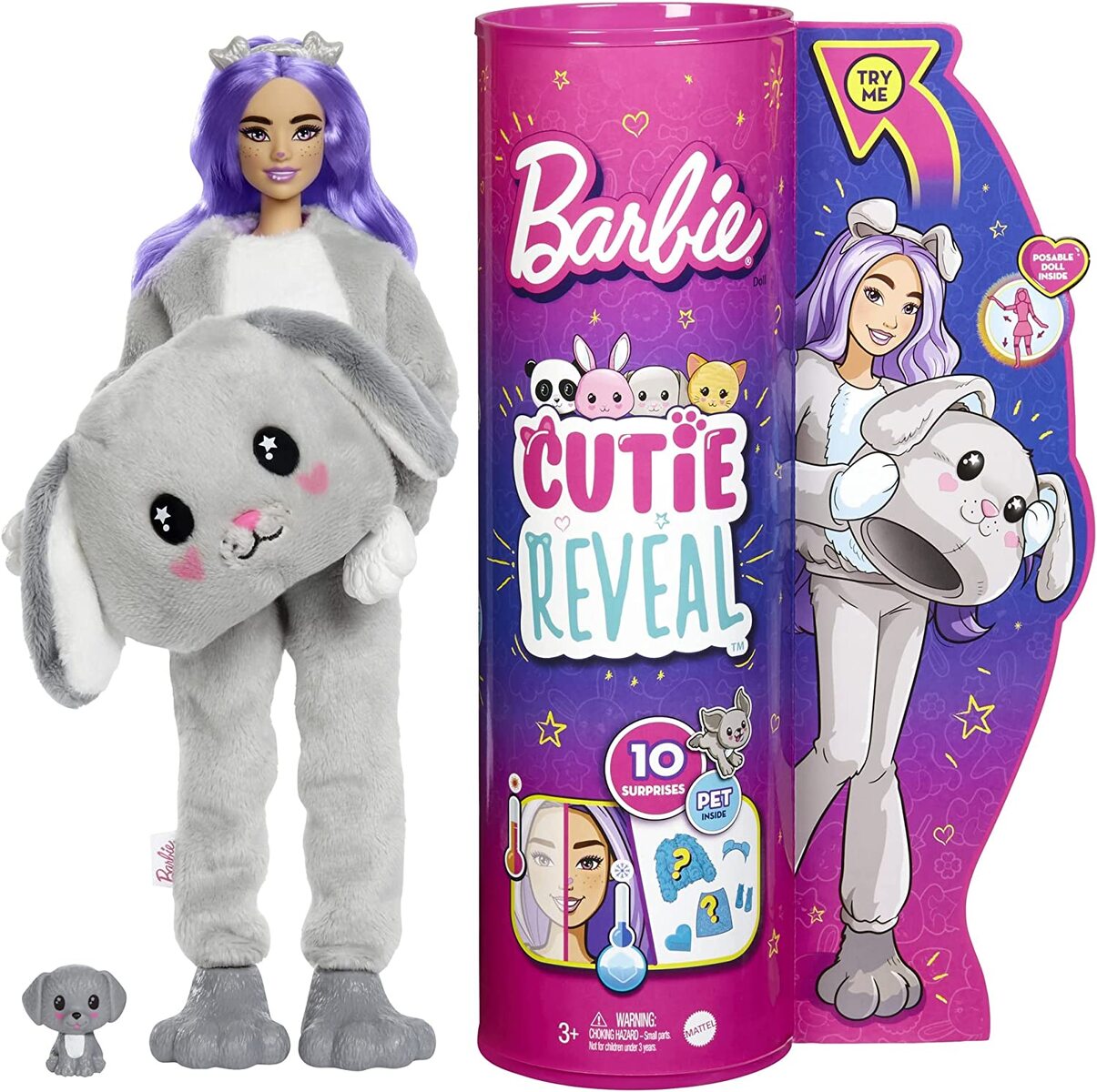 楽天市場】バービーBarbie キュートアップ! きぐるみバービー