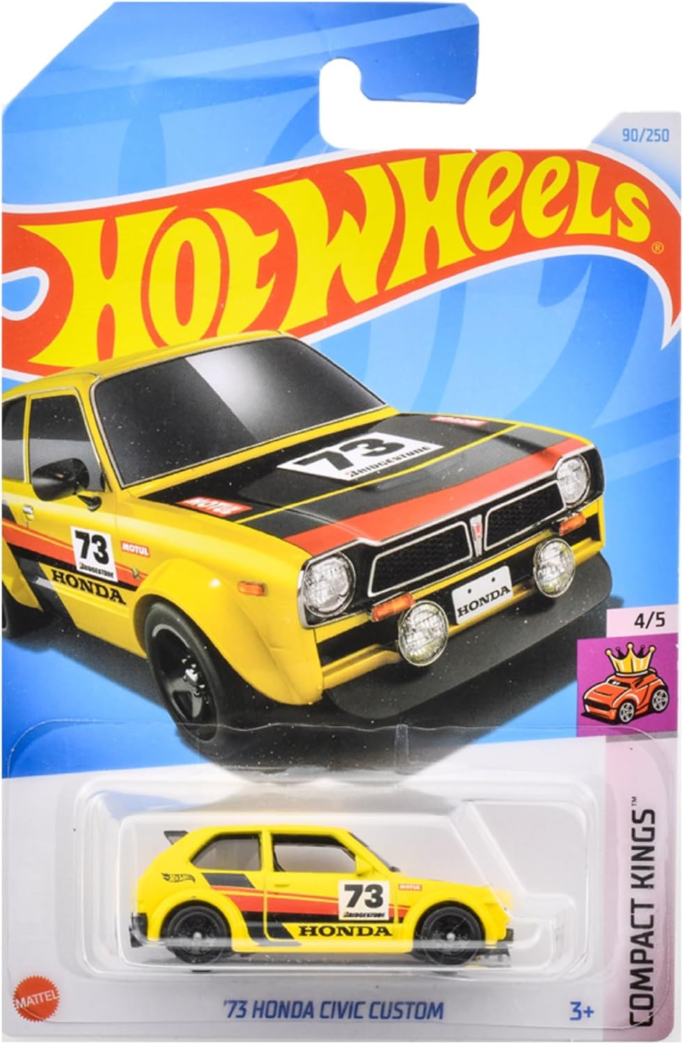楽天市場】HOTWHEELS COMPACT KINGS 73 HONDA CIVIC CUSTOM ホット