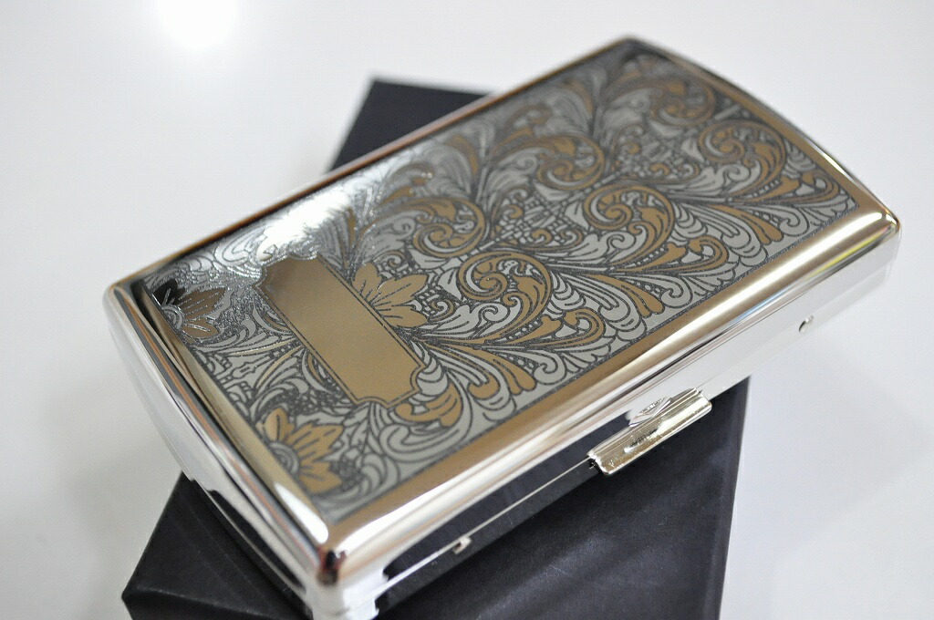 楽天市場】【PEARL】高級 純銀 シガレットケース 12本 国産ブランド