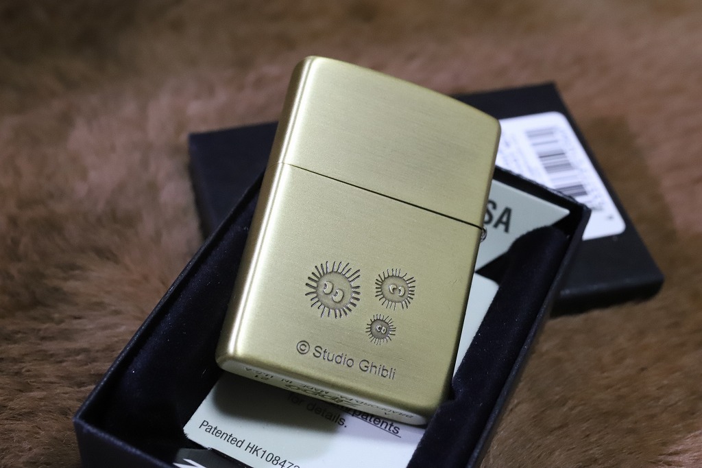 おまけ付き ジブリ Zippo となりのトトロ 小トトロ 真鍮古美 トトロジッポ プレゼント 人気 コレクションジッポ スタジオジブリ クリスマス オイルライター アンティーク調 achc Org