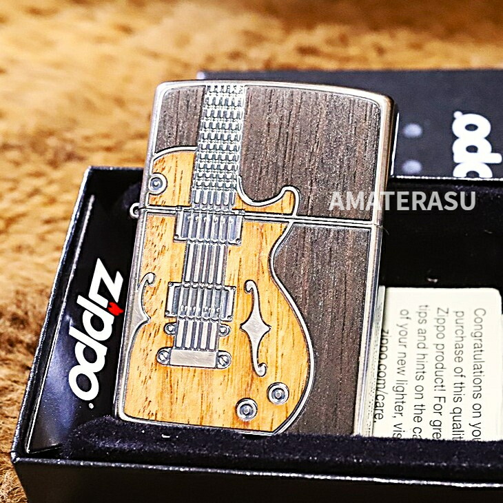 オシャレなギターの付いたZIPPOです。値下げました。 オシャレなギターの付いたZIPPOです。値下げました。 楽天市場