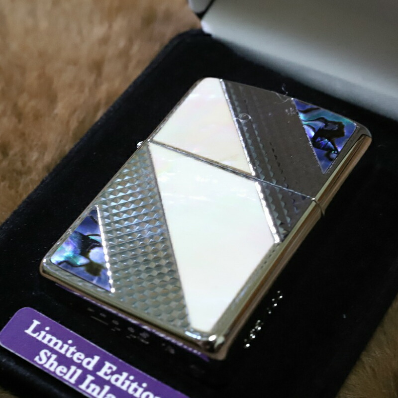 限定ZIPPO 100個限定 アーマービッグライン シルバー 2020モデル キラキラ天然貝 人気 限定ジッポ プレゼント レア お勧め  ジッポ かっこいい 雑貨屋 AMATERASU