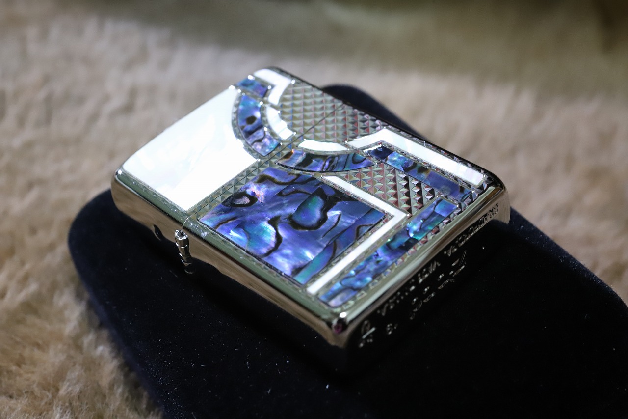 限定zippo両面加工 シェルプロメテウス シルバー 100個限定 キラキラ 天然貝 職人仕立て 人気 限定ジッポ プレゼント 高級 レア 送料無料 かっこいい Mergertraininginstitute Com