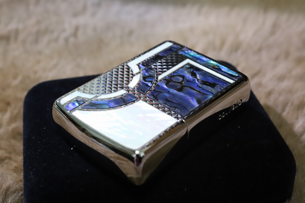 限定zippo両面加工 シェルプロメテウス シルバー 100個限定 キラキラ 天然貝 職人仕立て 人気 限定ジッポ プレゼント 高級 レア 送料無料 かっこいい Mergertraininginstitute Com