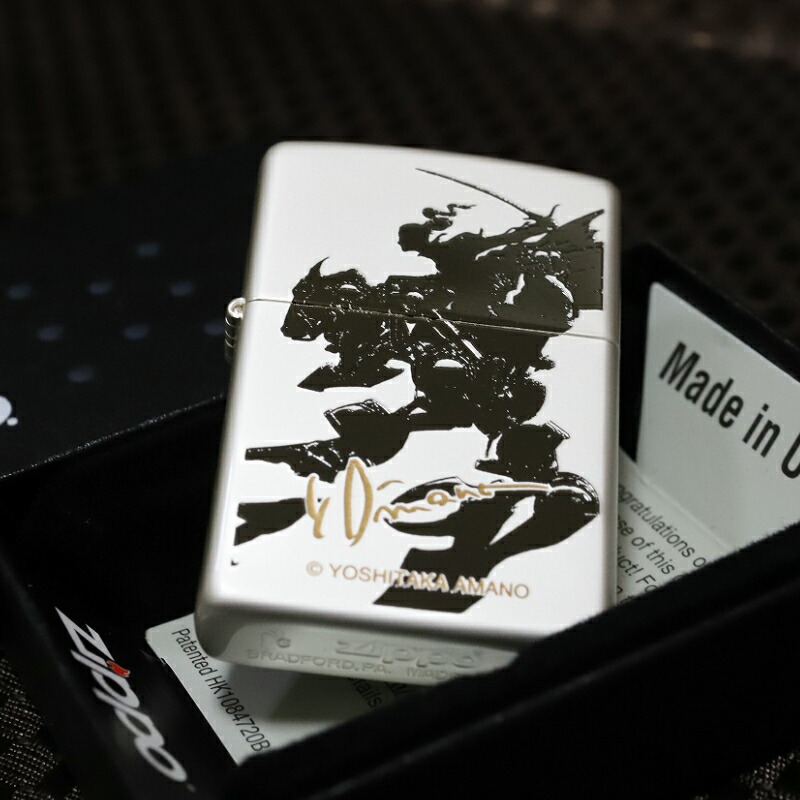 楽天市場】天野喜孝 ZIPPO ファイナルファンタジー 7 ジッポー