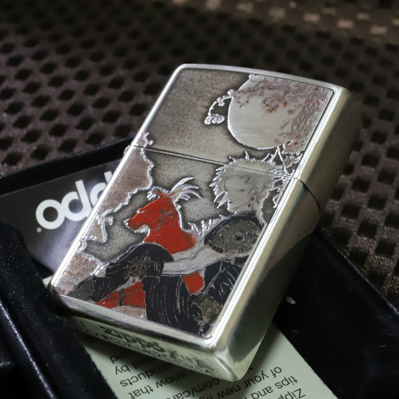 楽天市場】天野喜孝 ZIPPO ファイナルファンタジー7 ジッポ 型押し加工