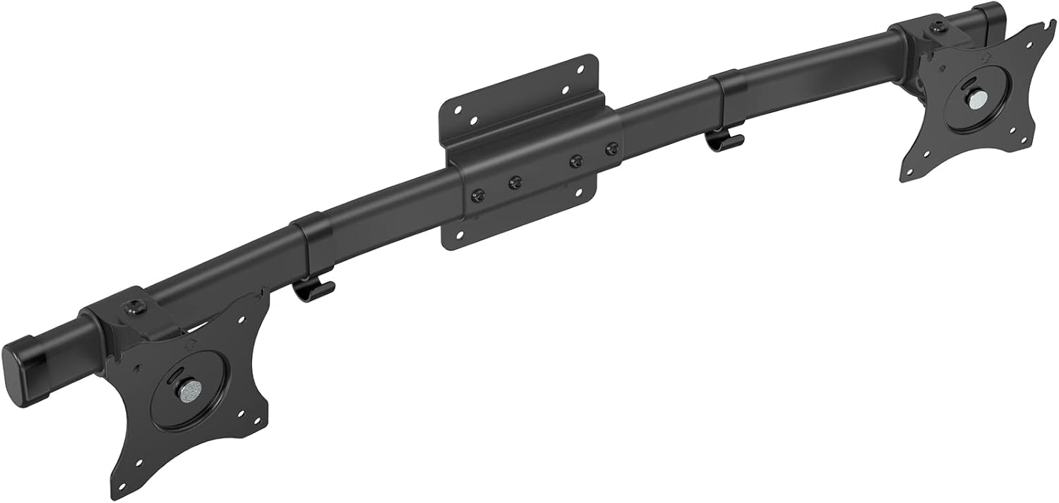 WALI デュアルモニター壁マウント シングルからダブルVESAブラケットアダプター 水平アセンブリアーム 最大27インチ 012ARM デュアルモニターウォールマウント シングルからダブルVESAブラケットアダプター 水平アセンブリアーム 並行輸入