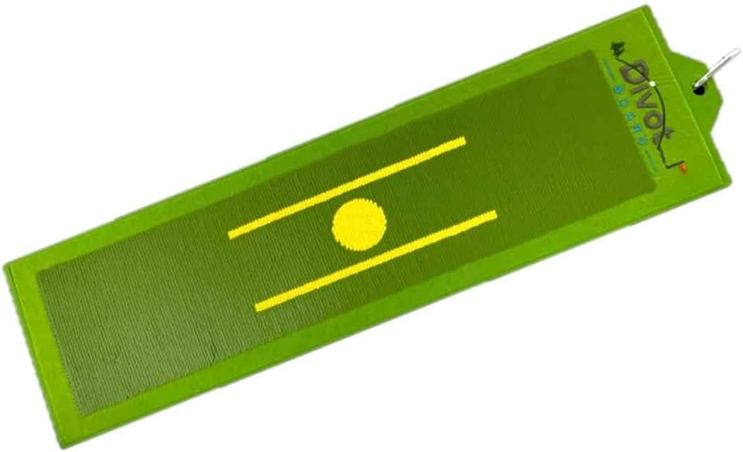 Divot Board ディボット ゲーム盤 事あたらしい ゴルフヒッティングマット 置き目尖んがり\u0026スイングパストレーナー 律動的な調子読み合わせる引っ敷き インスタント反作用 いつでもどこでも 緑であること トレーニング用具-スポーツ・アウトドア-スイング練習