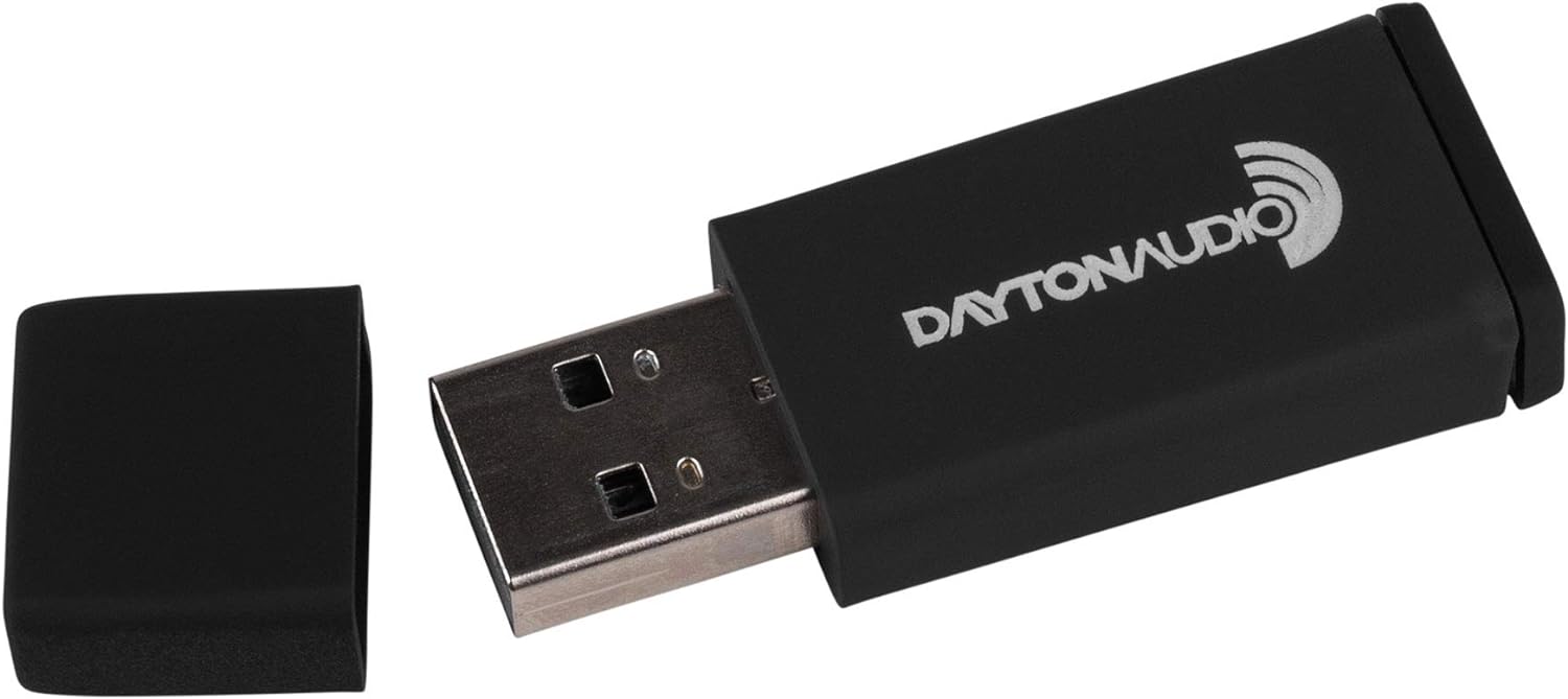 Dayton Audio DSP-BT4.0 DSP-408 用 網状組織 アダプタ 見聞\u0026ストリーミング USB インターフェイスドングル アダプタ 黒いこと