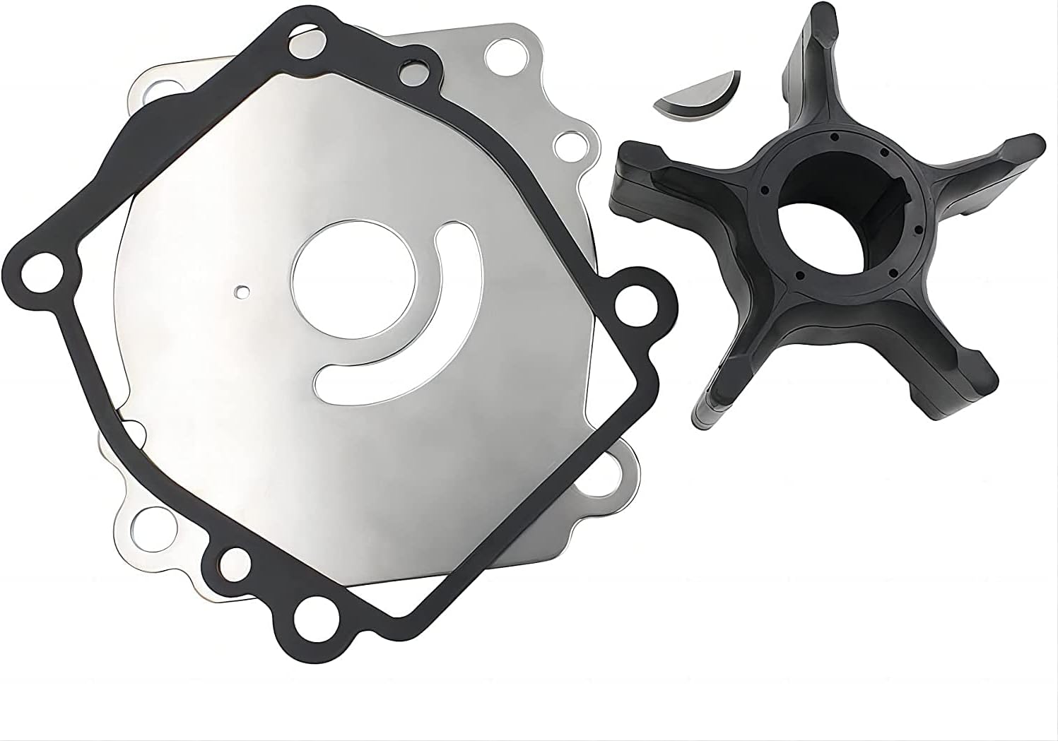 UANOFCN 1740087D11 ウォーターポンプ サービスキット スズキ船外機 DT 150 175 200 225 HP 2ストローク V6 モーター 17400-87D00 17400-87D11 シエラ 18-3253