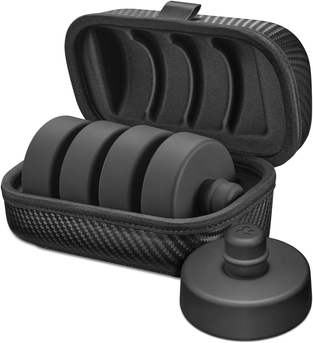Spigen リフティングジャックパッド コンパクト収納ケース (カーボン エディション) テスラ モデル 3/Y/S/X 専用設計 マグネット式開閉 収納ケース付き 4パック ブラック 12,565円