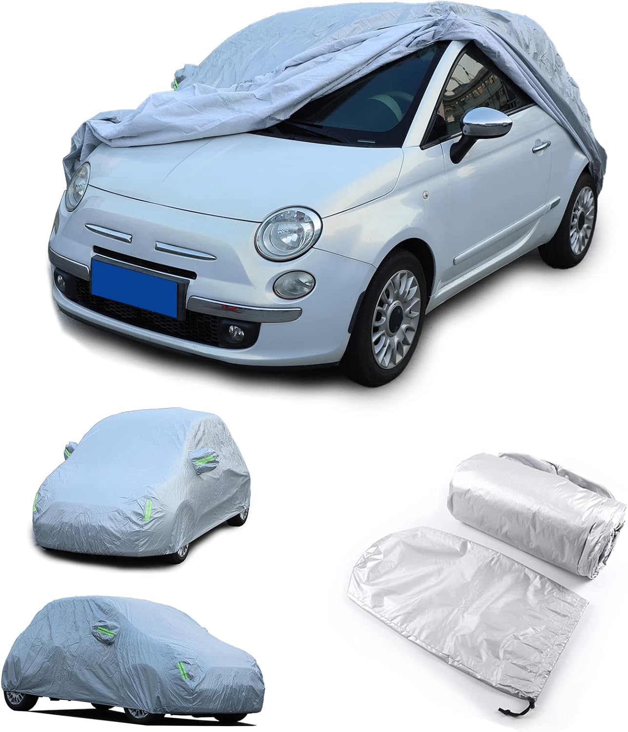 楽天市場】【 FIAT 純正 】500 ボディカバー 防炎 起毛 タイプ