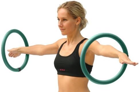Sports Hoop 増嵩運動競技フープ ARMHOOP 2フープ 細工物アウト\u0026運動すること 半身像用 運動すること 相応うネス 緑であること